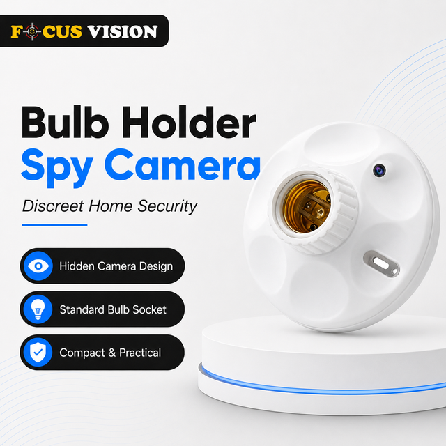 Bulb Holder Spy Camera V380 3 Megapixel main product image