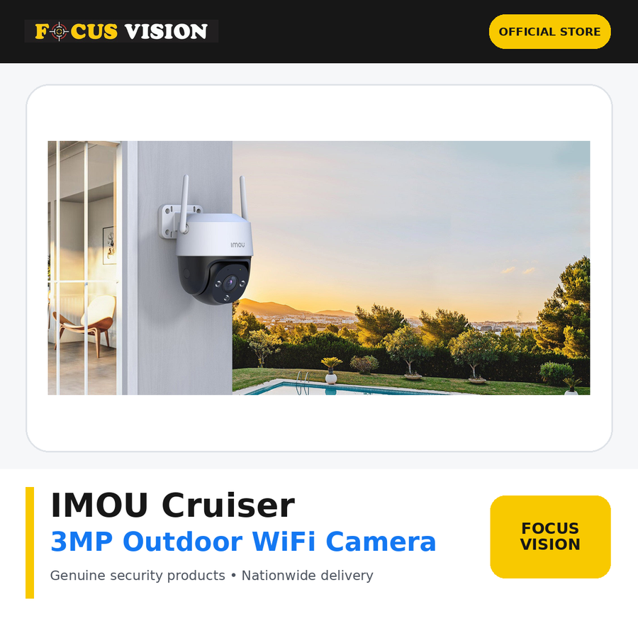 IMOU Cruiser 3MP Outdoor WiFi Camera - Focus Vision product image