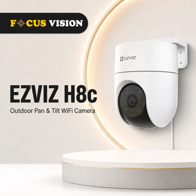 EZVIZ H8c Outdoor Pan & Tilt WiFi Camera - Focus Vision product image