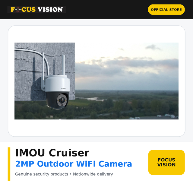IMOU Cruiser 2MP Outdoor WiFi Camera - Focus Vision product image